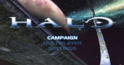 Halo: Combat Evolved Title Screen